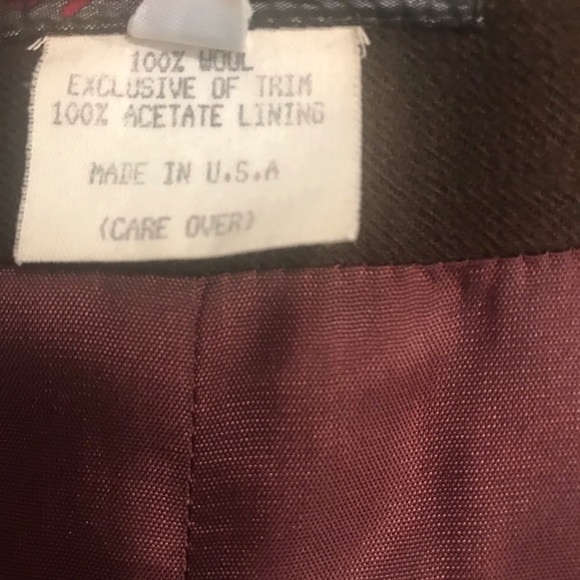 Vintage Mary Flanagan 100% Wool Coat - Picture 6 of 7